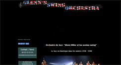 Desktop Screenshot of glennsswingorchestra.com